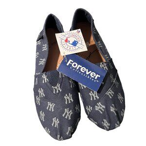 New York Yankees NY AOP Canvas‎ Shoes WMN Small  5/6 Forever Collectibles MLB